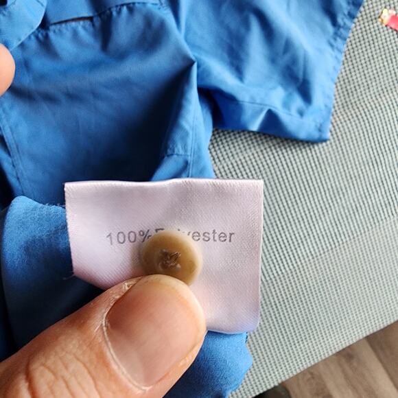 Simms Men's Large Vented Fishing Shirt Short Sleeve Button-Up - Picture 7 of 8